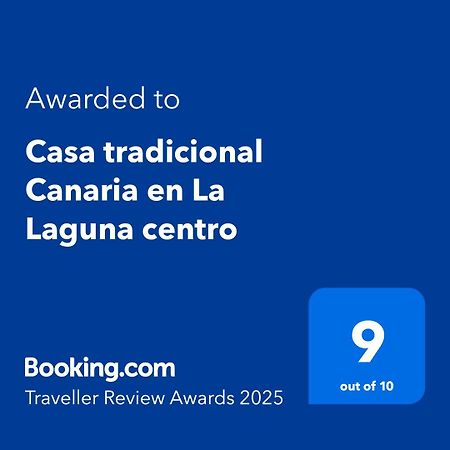 Casa Tradicional Canaria En La Laguna Centro Esterno foto