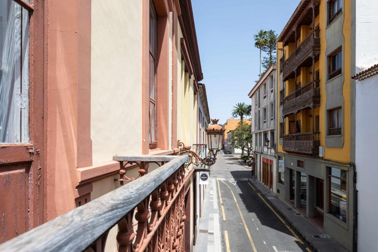 Casa Tradicional Canaria En La Laguna Centro Esterno foto